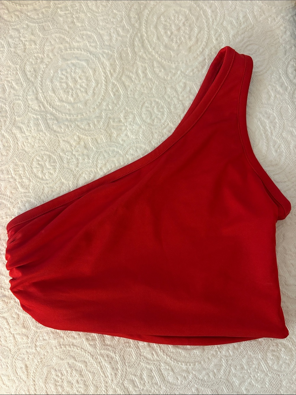 Women’s One-Shoulder Altar’d State Revival Red Top